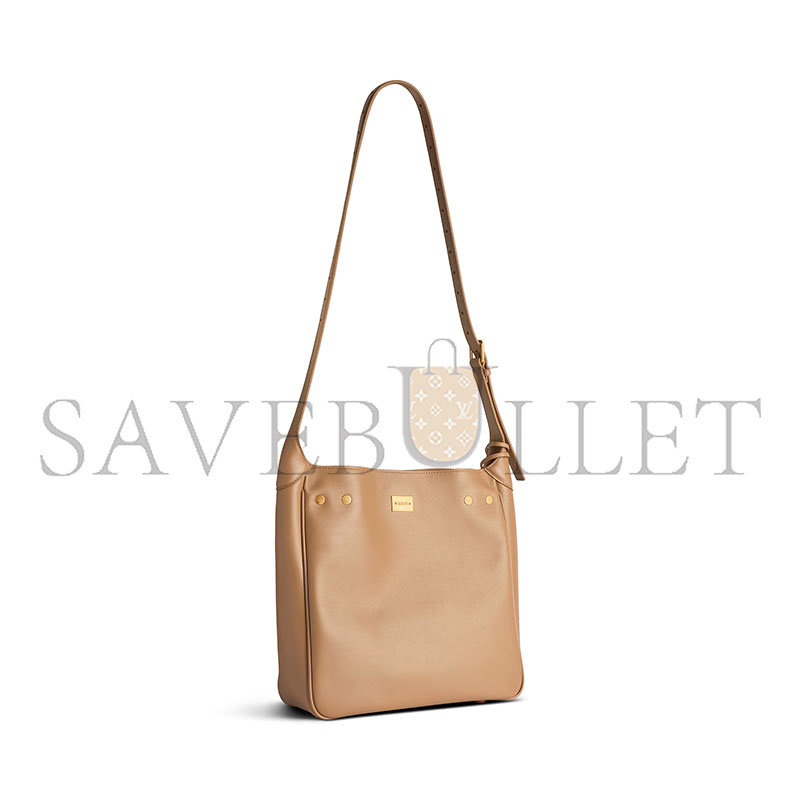 BALENCIAGA WOMEN'S BEL AIR SMALL HOBO BAG IN LATTE 8110182ABAV2621 (27*26*10cm) BALENCIAGA WOMEN'S BEL AIR SMALL HOBO BAG IN LATTE 8110182ABAV2621 (27*26*10cm)